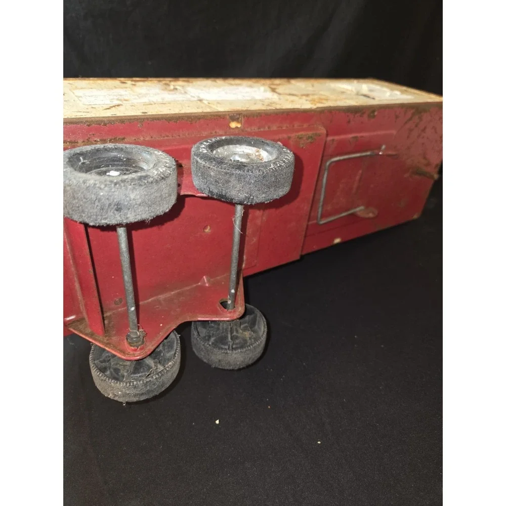 Vintage 1960's 1970's Tonka Transport & Structo‎ Toy vehicle lot 5 Pieces WOW!